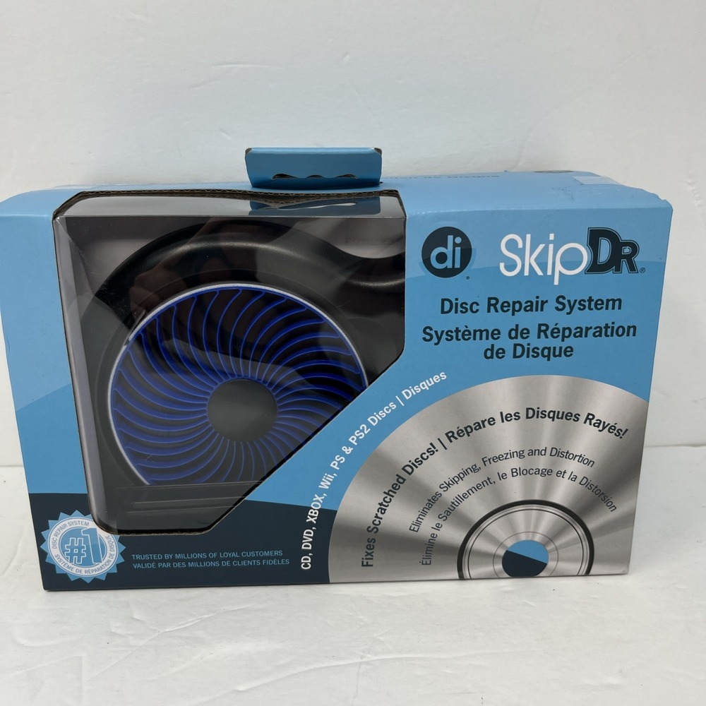 Skip Dr / DI SkipDr Classic New Disc CD DVD Game Repair Cleaner Digital - Sealed